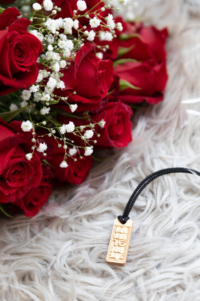 結婚15周年にちなんだ、15本のバラ