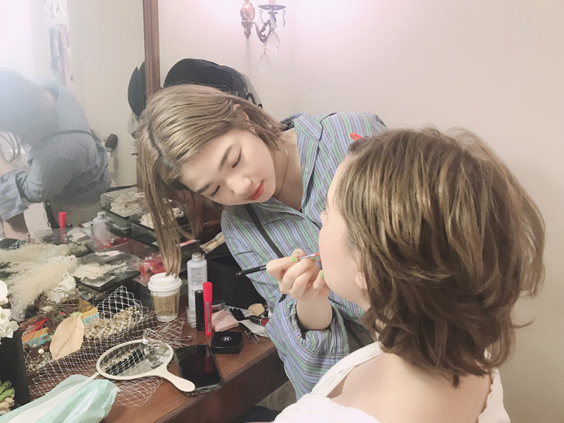 ヘアメイク・スタイリングで理想の花嫁に。