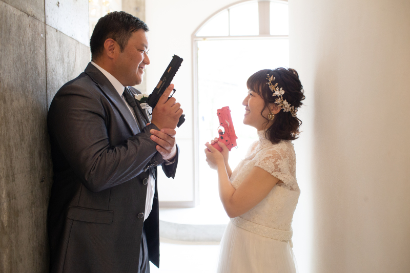 お持ち込み小物をオシャレに使用します!