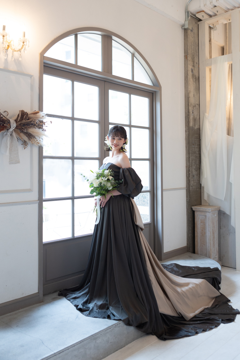 新婦様も素敵なソロショット♡