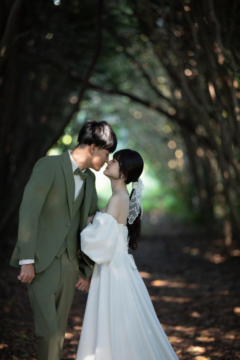 森トンネルロケーション撮影