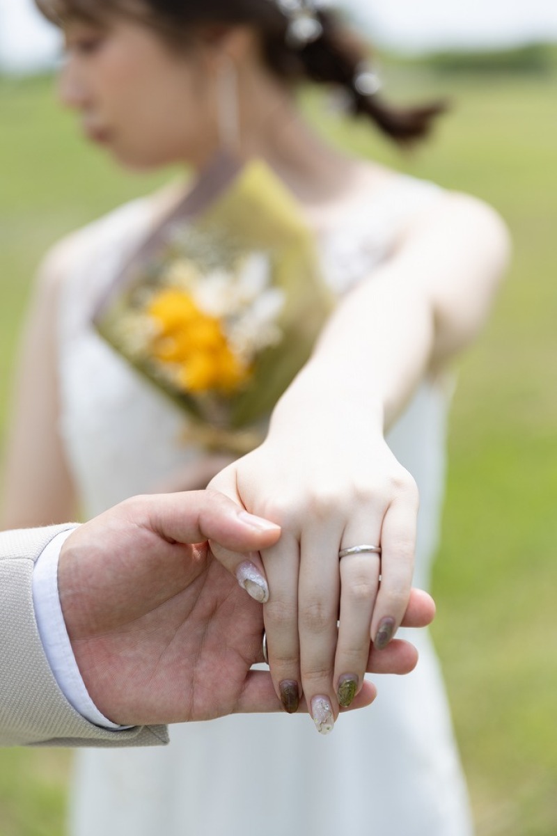 大切な指輪のお写真も♪