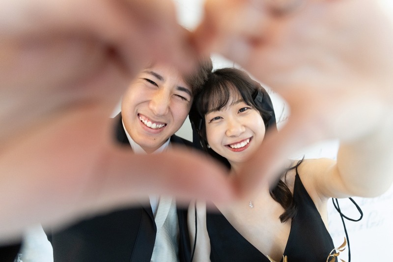 最後は可愛く♡