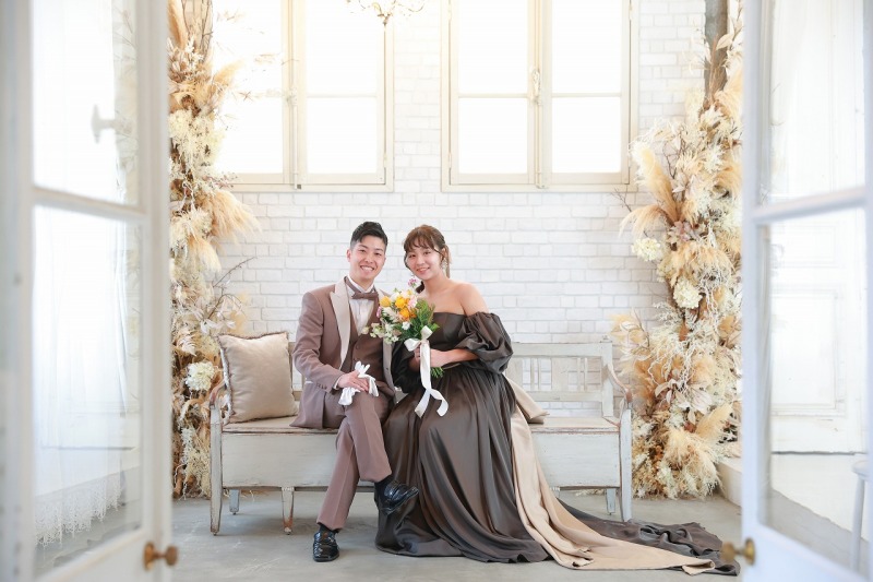 ドレスへお衣装チェンジ