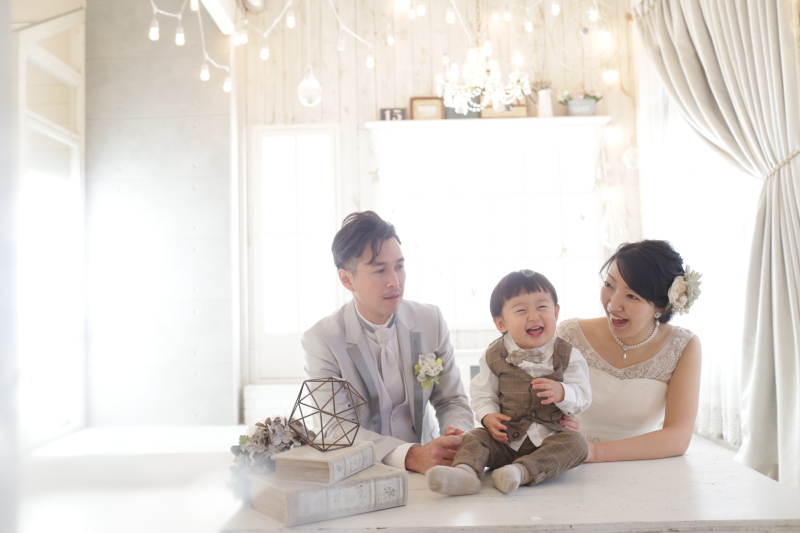 みんなで可愛くファミリーフォトウェディング☆