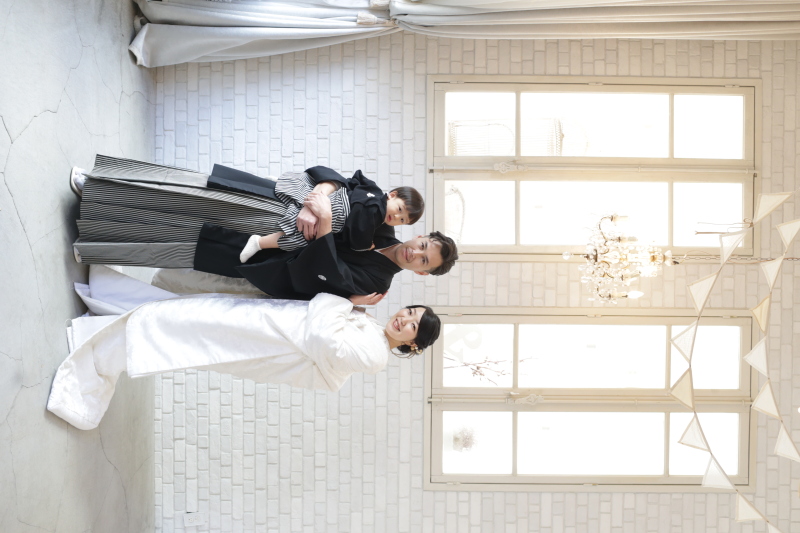 みんな揃ってお色直し！