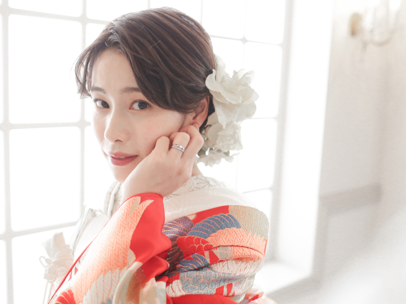 髪飾り・アクセサリーのスタイリングチェンジ無料