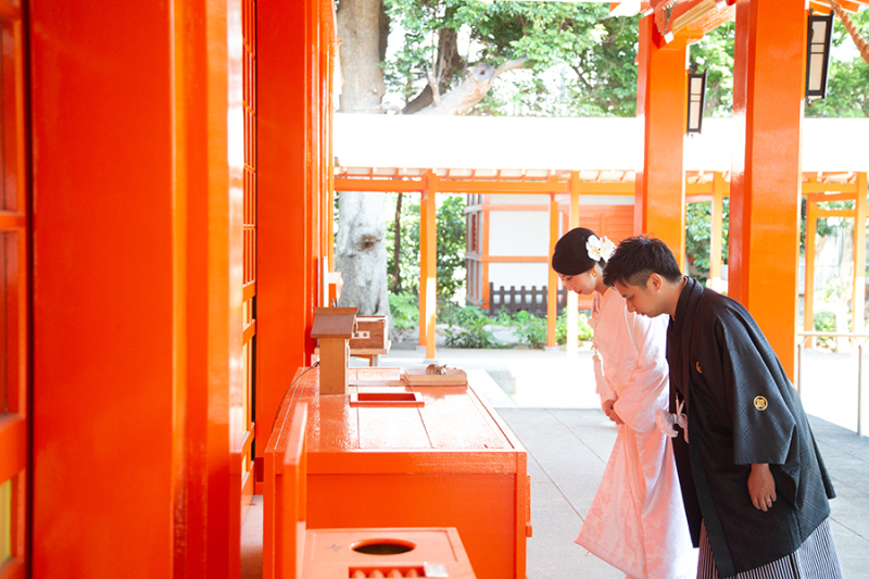 参拝のご様子も。