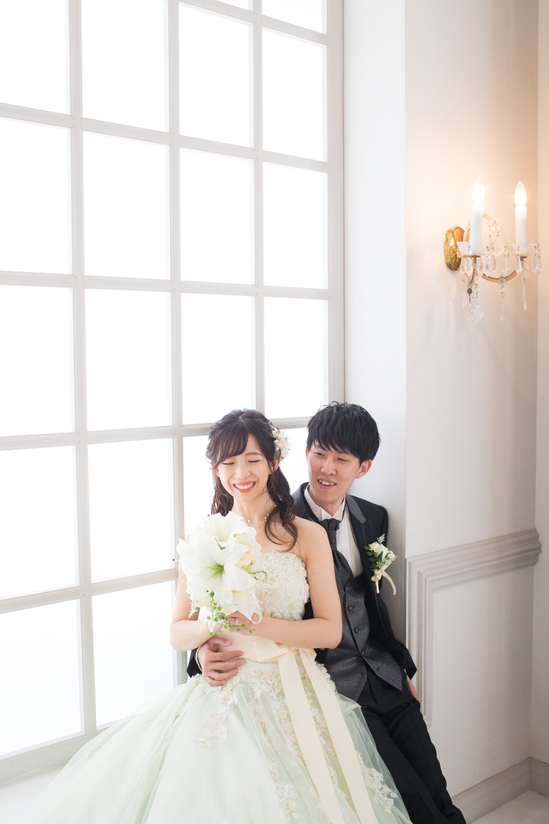 華やかなカラードレススタイルへ☆