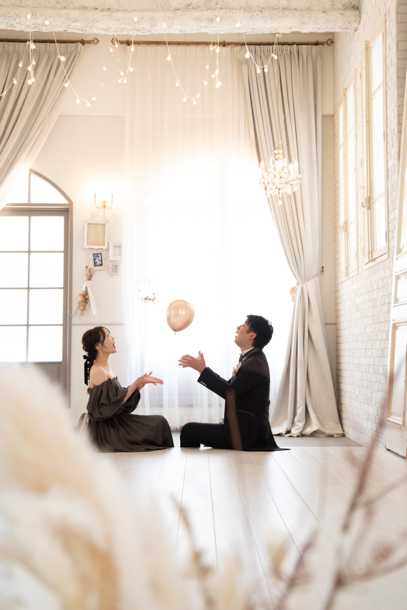 ボンフルール店のスタジオ写真