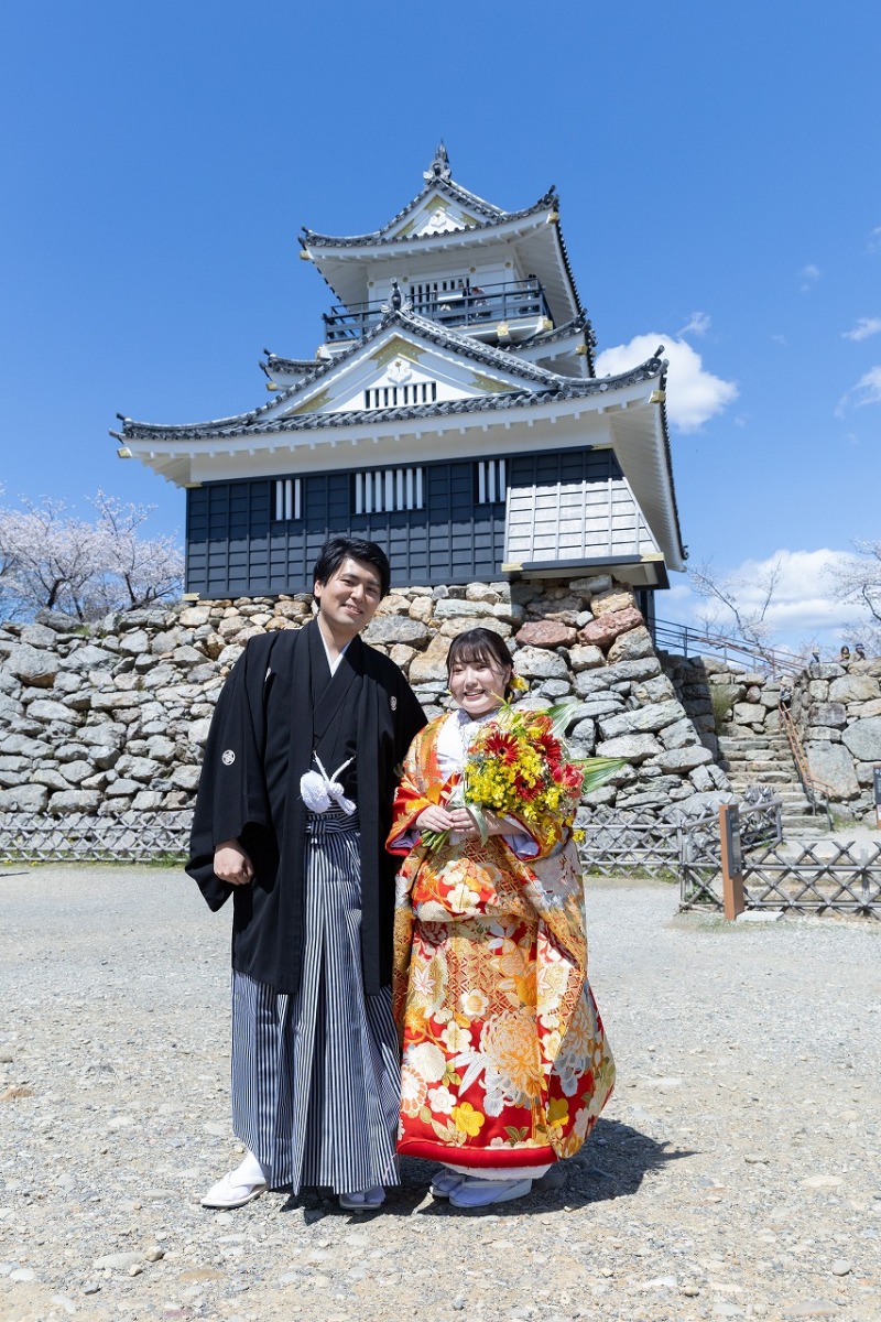 浜松城ロケ撮影スタート!!