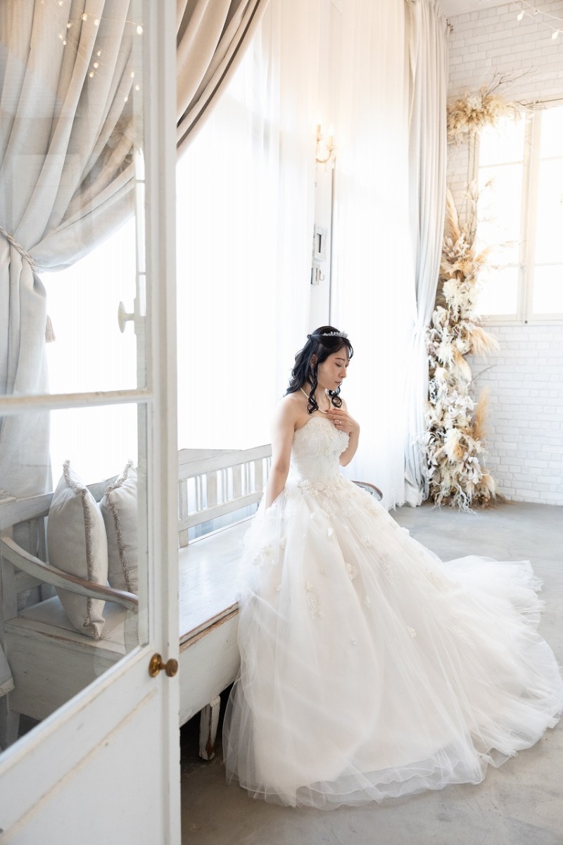 新婦様のソロショットも