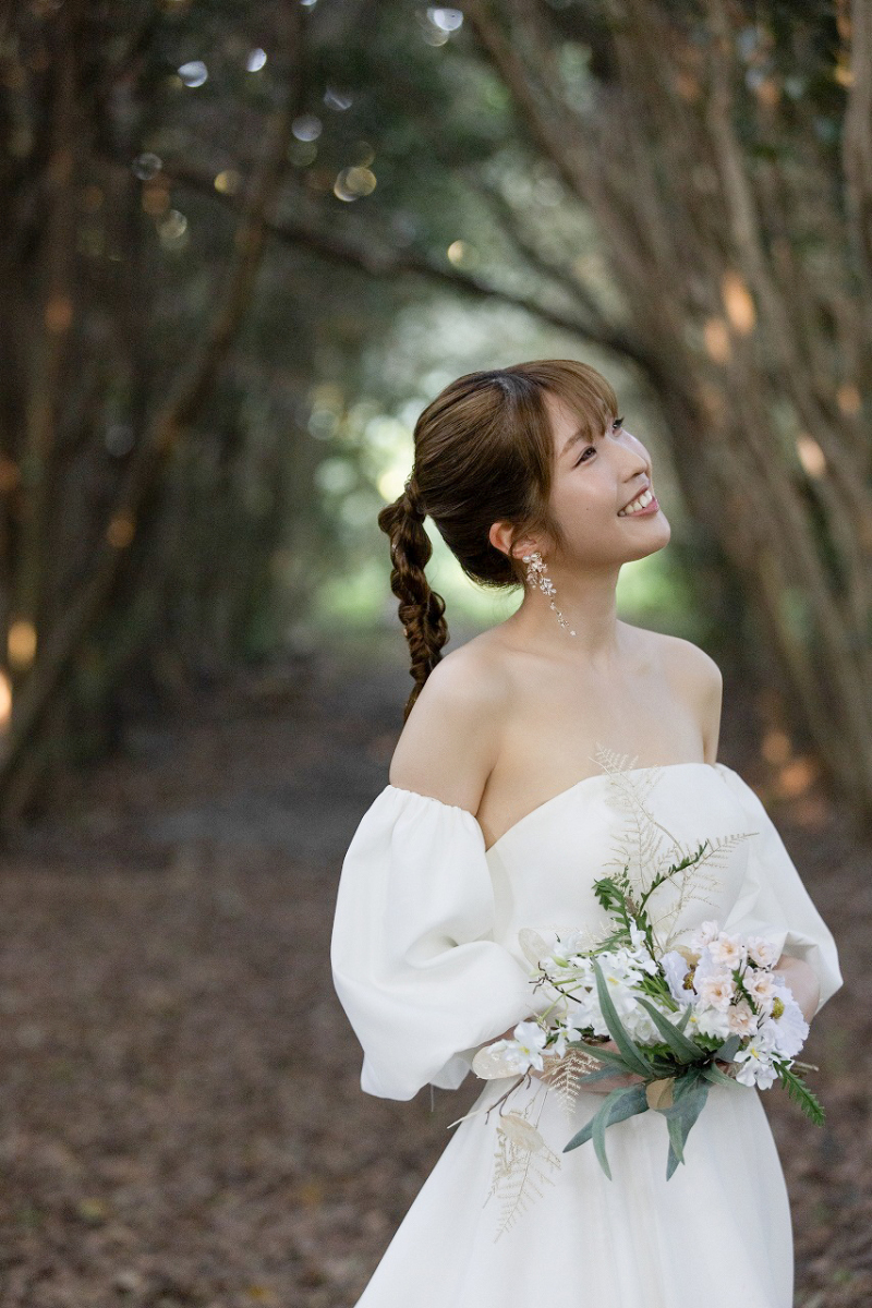 新婦様のソロショット!