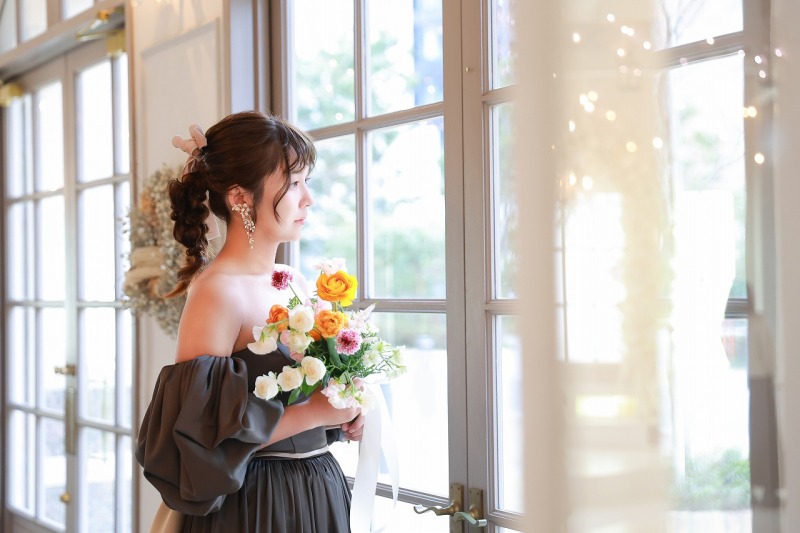 おひとりでのお写真も。