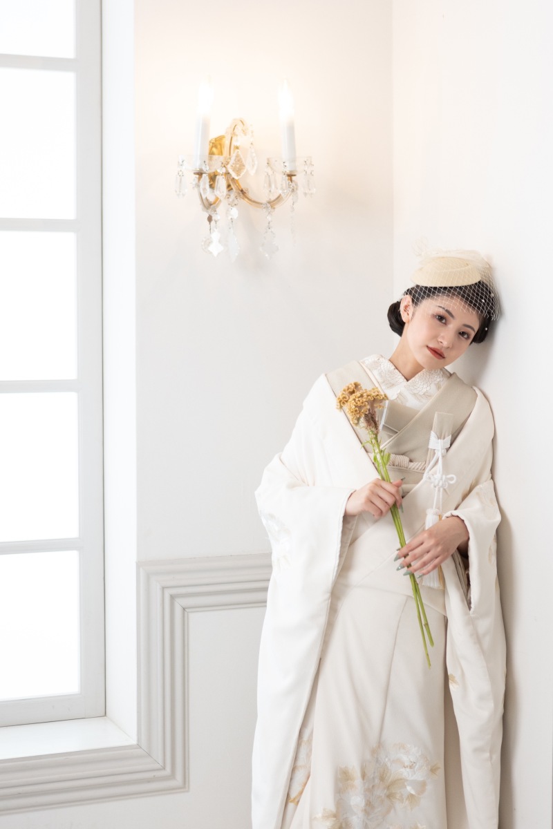 新婦様お1人のソロショット♪