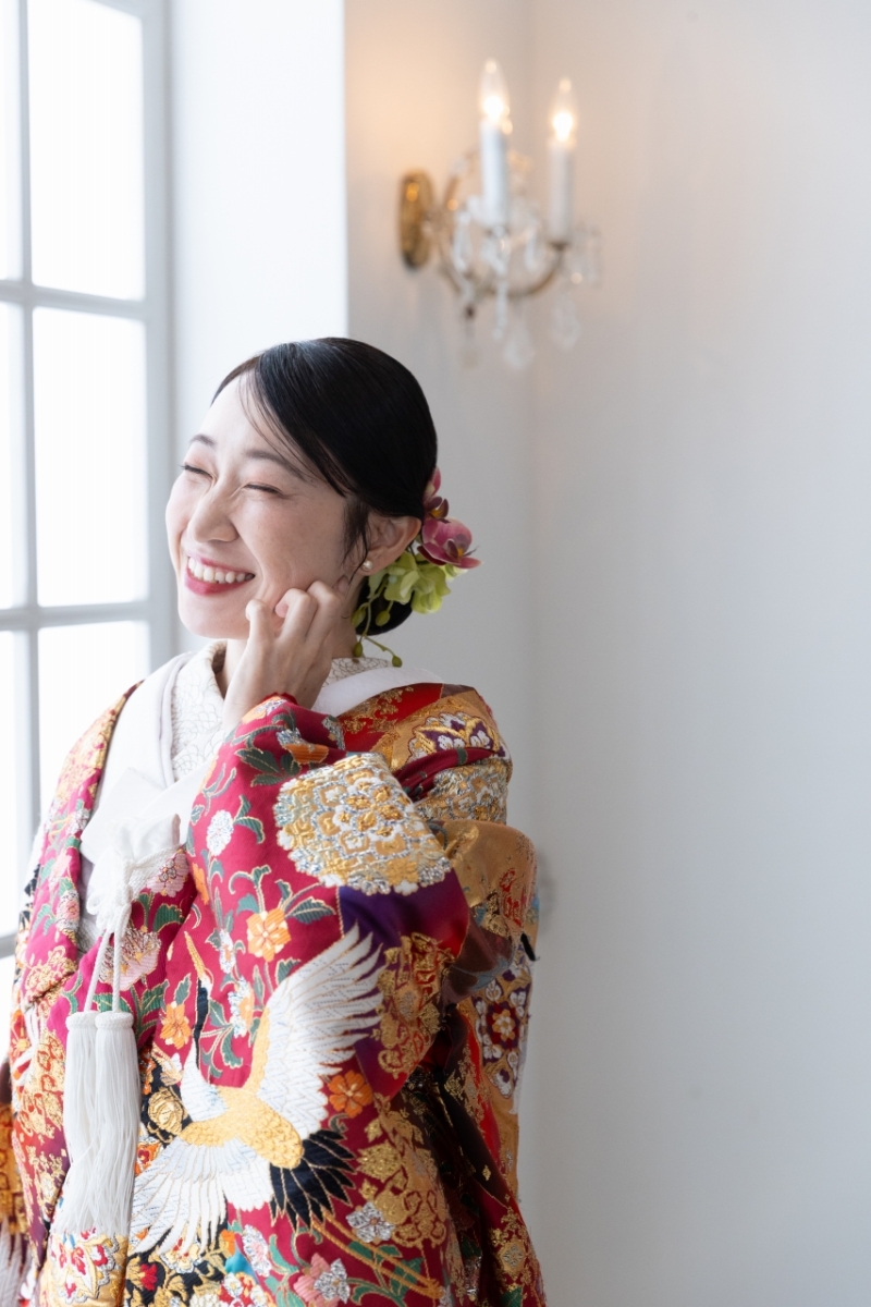 3. 花嫁さまのソロショットも