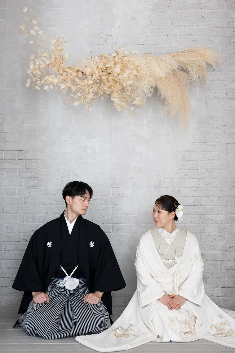 正統派ポーズで格式ある一枚