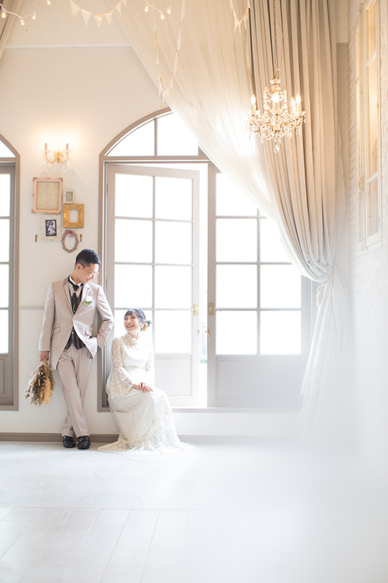 カジュアルな雰囲気写真。