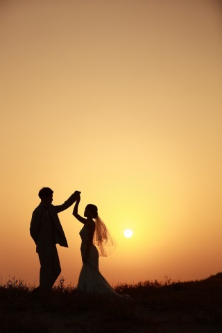 夕暮れの海辺ロケーションフォト♪