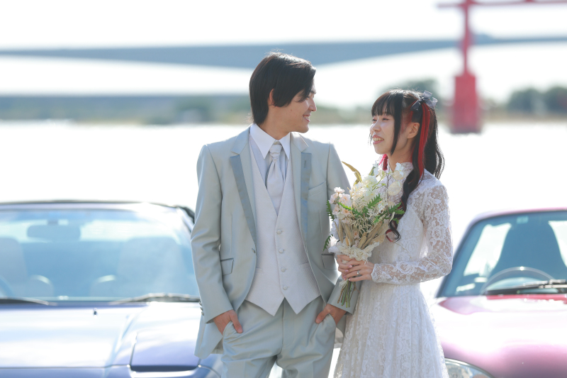 愛車とのツーショット