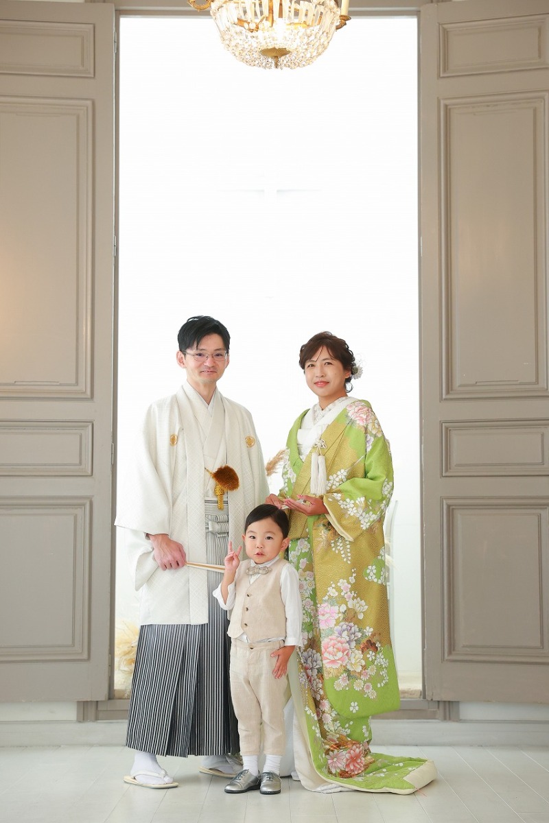 ファミリーウェディングフォト♪