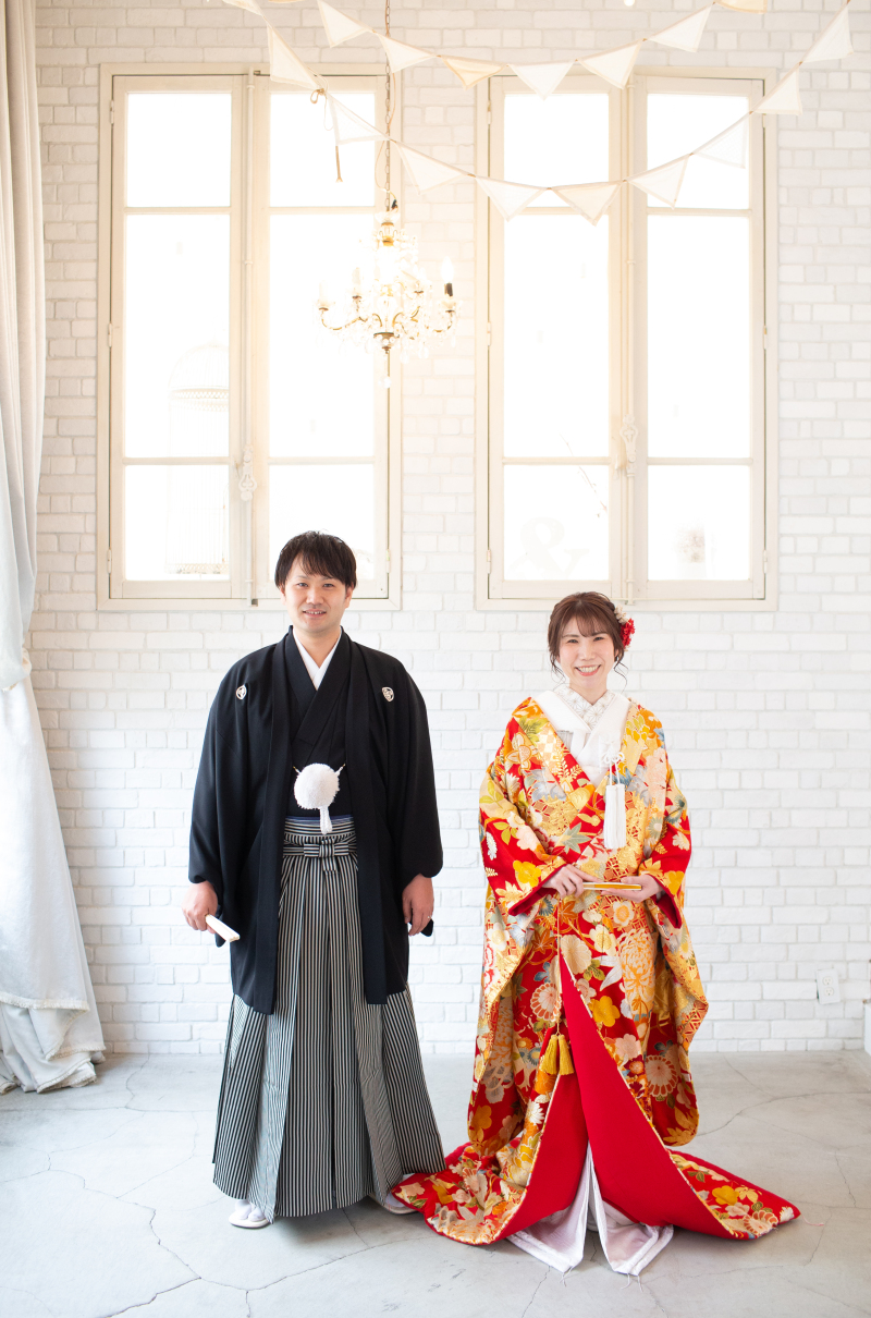 スタジオに映える和装コーディネート♪