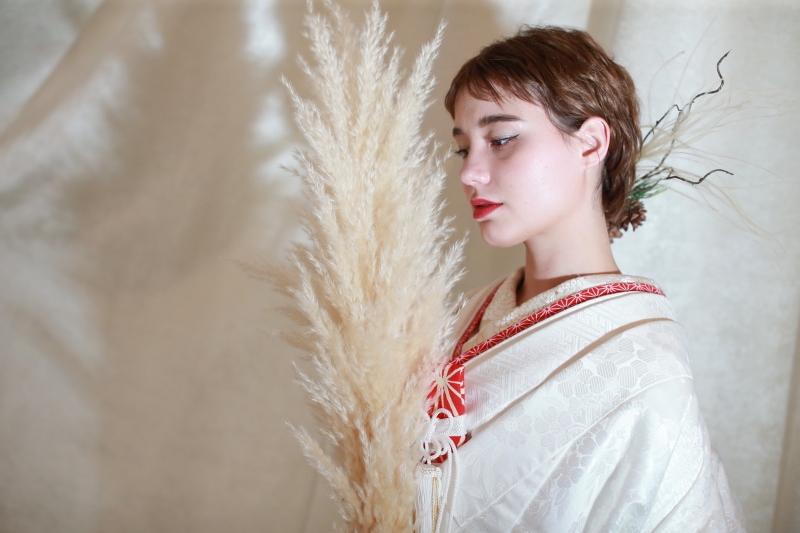 斬新なヘアスタイル