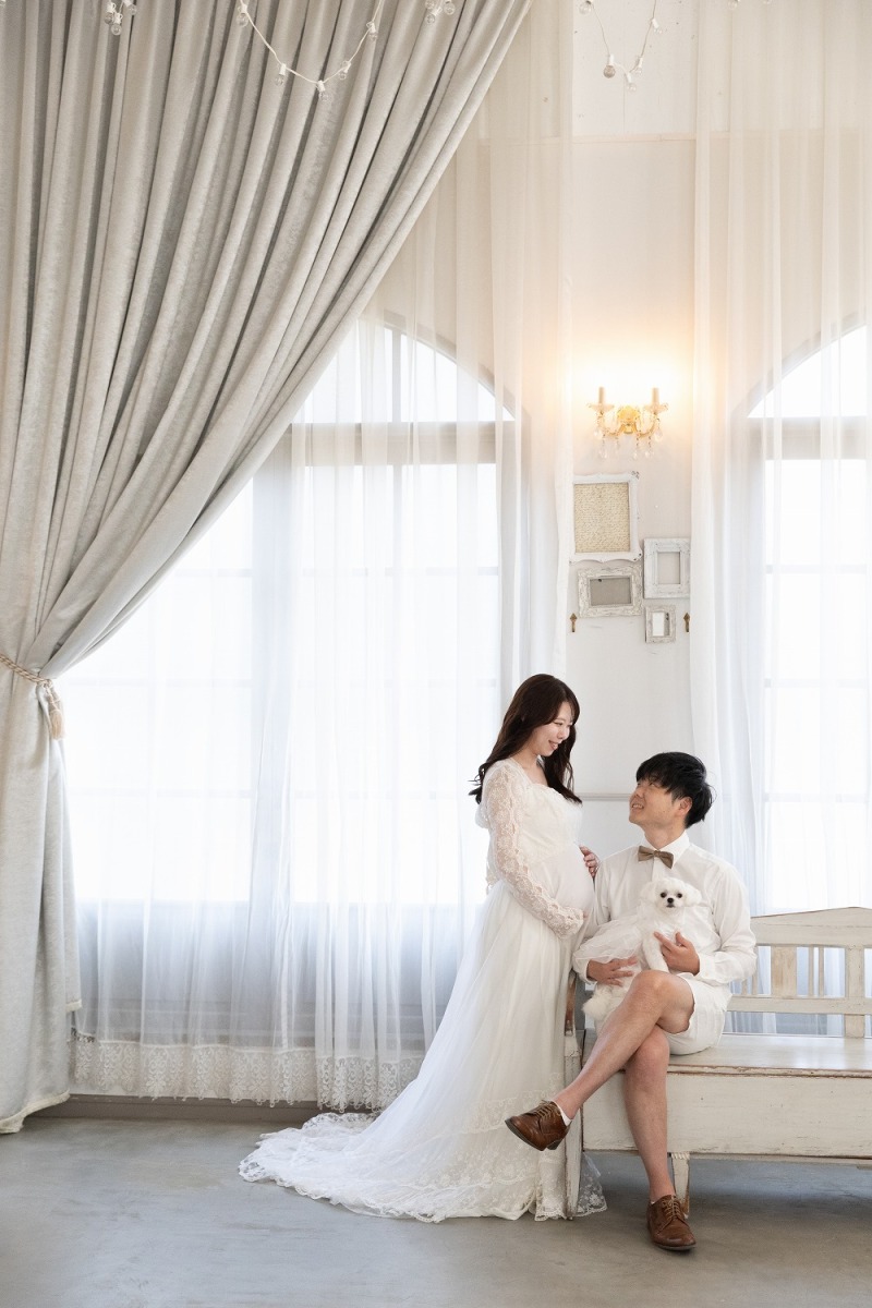 ペットとご一緒に撮影