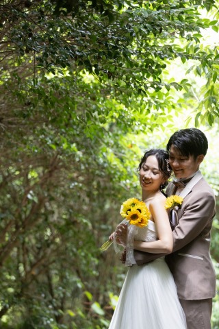 季節のお花でご撮影