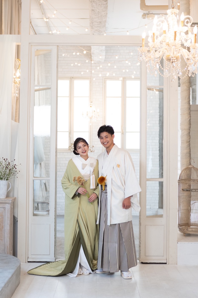 お二人で幸せいっぱいの笑顔で♡