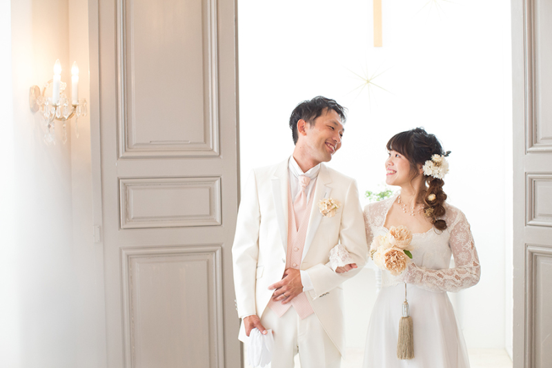 おふたりの大好きなわんちゃんと♪