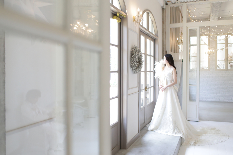 続いて、新婦さんのソロショット。