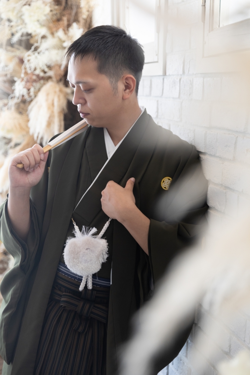新郎様のソロショット