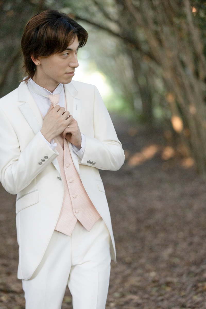 新郎様のソロショットも