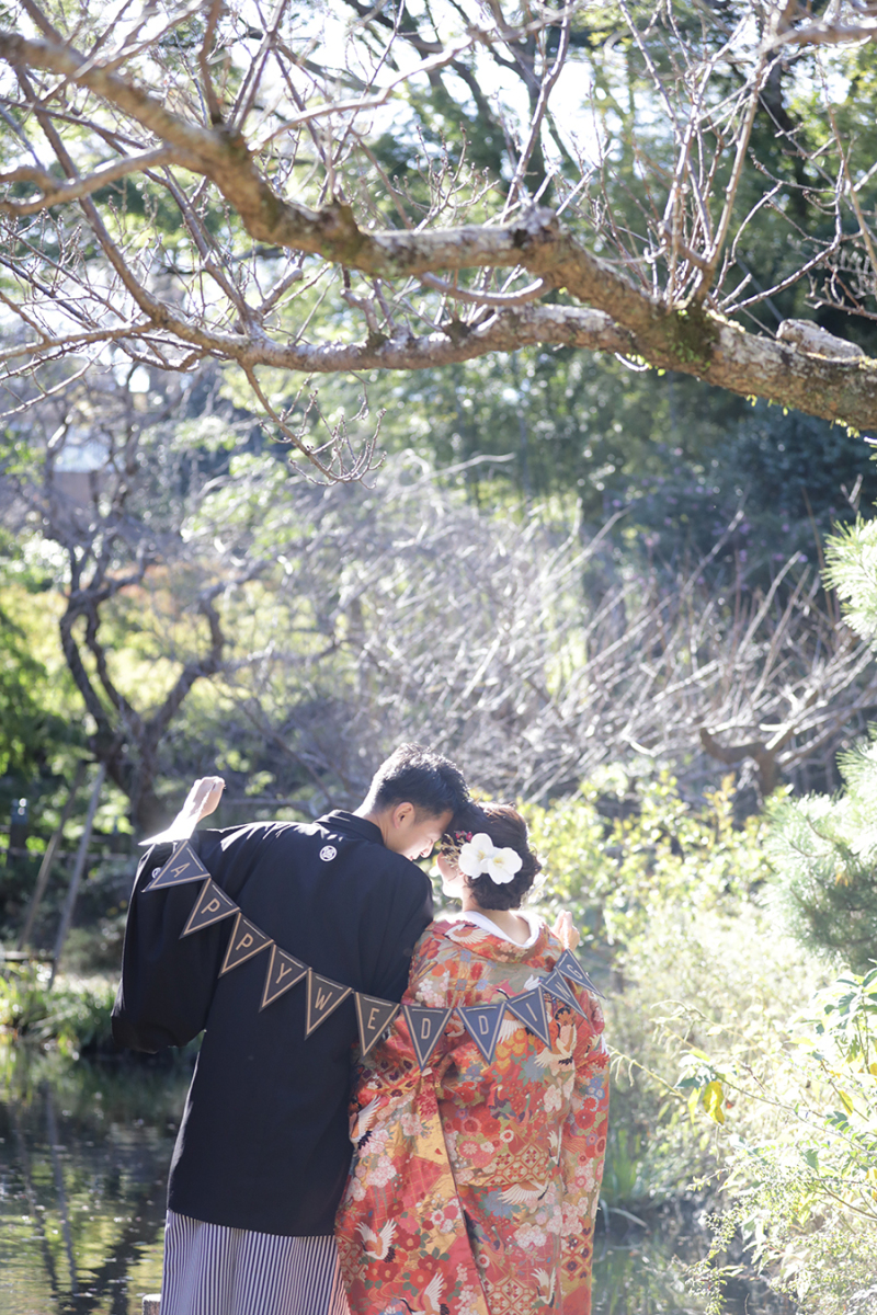 ロケーション場所に小物の持ち込みも可能!