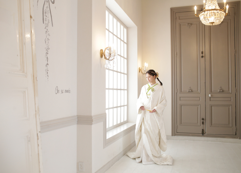 思わず見惚れてしまう新婦様。