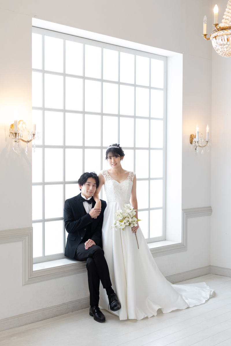 モノトーンコーデでシンプルに