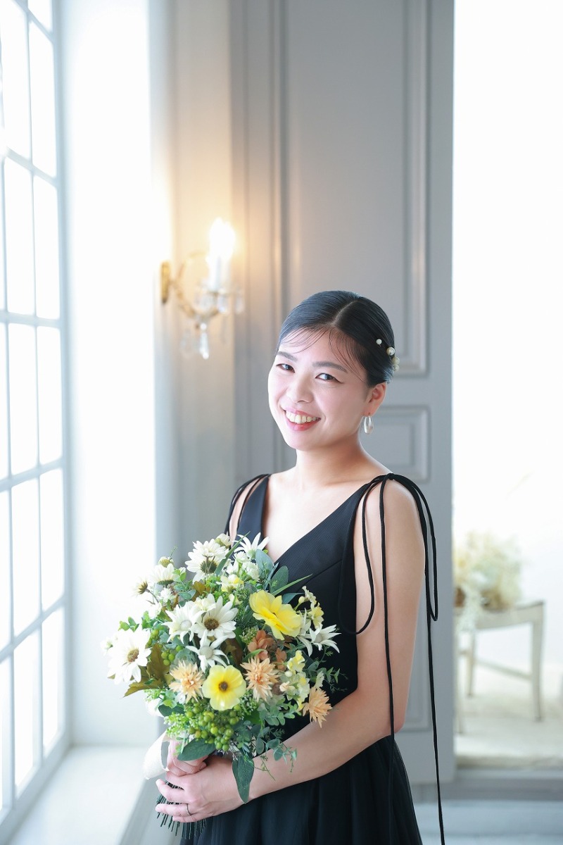 ニコニコの新婦様