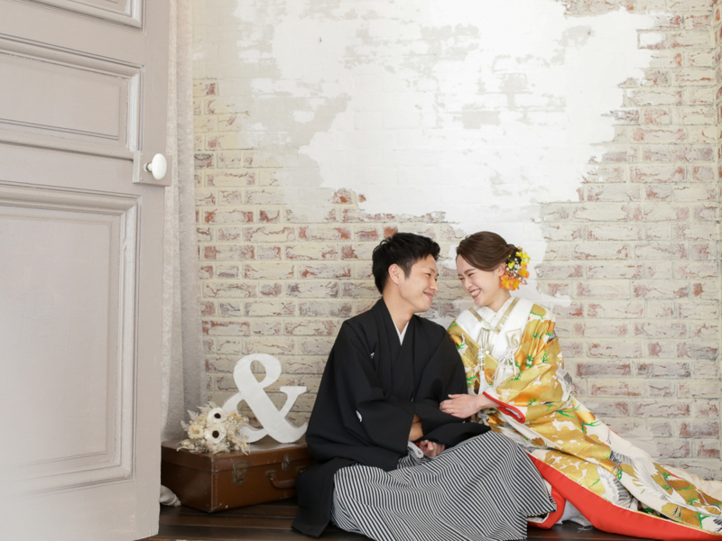 和装でカジュアルな撮影も！