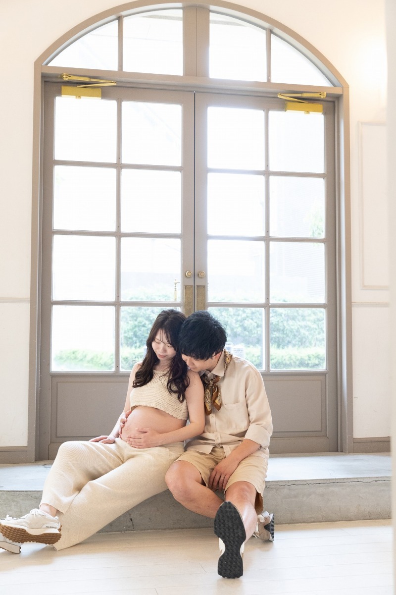 2着目はカジュアルなスタイルで