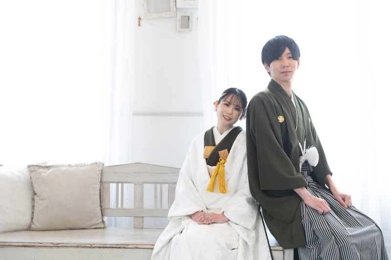 シンプルだからこそ美しい、和装フォト