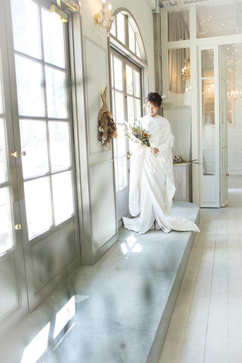 白無垢フォトウェディング。