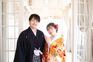 華やかな和装スタジオ撮影♪