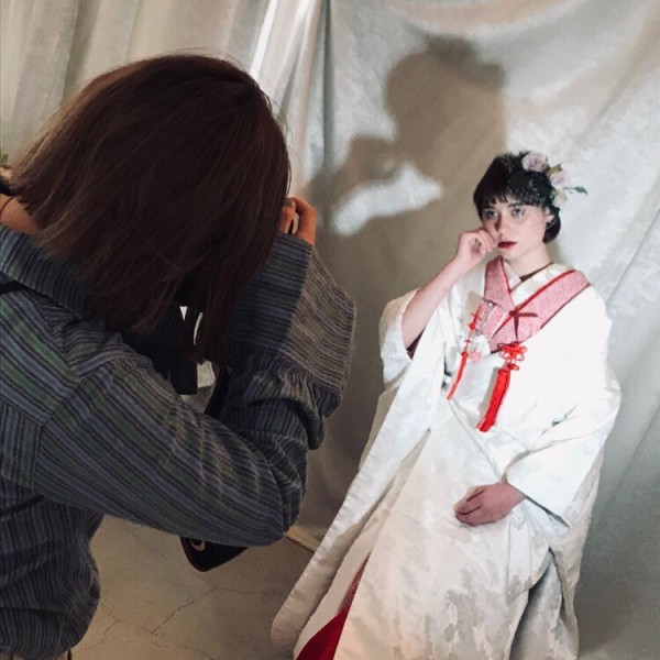 スタジオ撮影風景公開♪