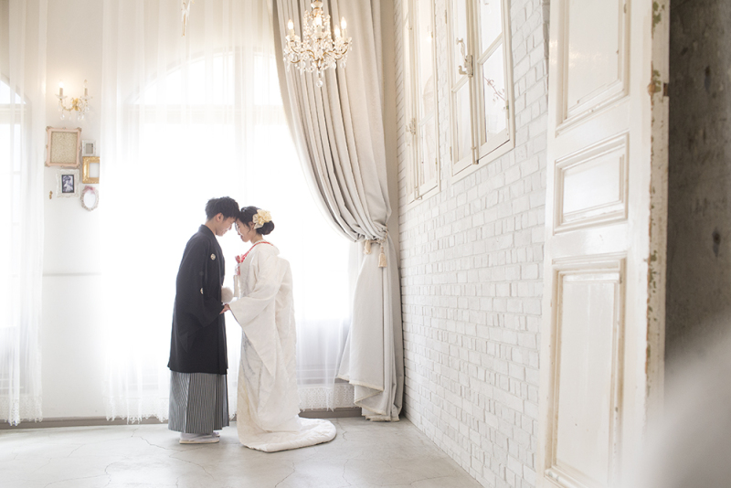 自然光の中で。