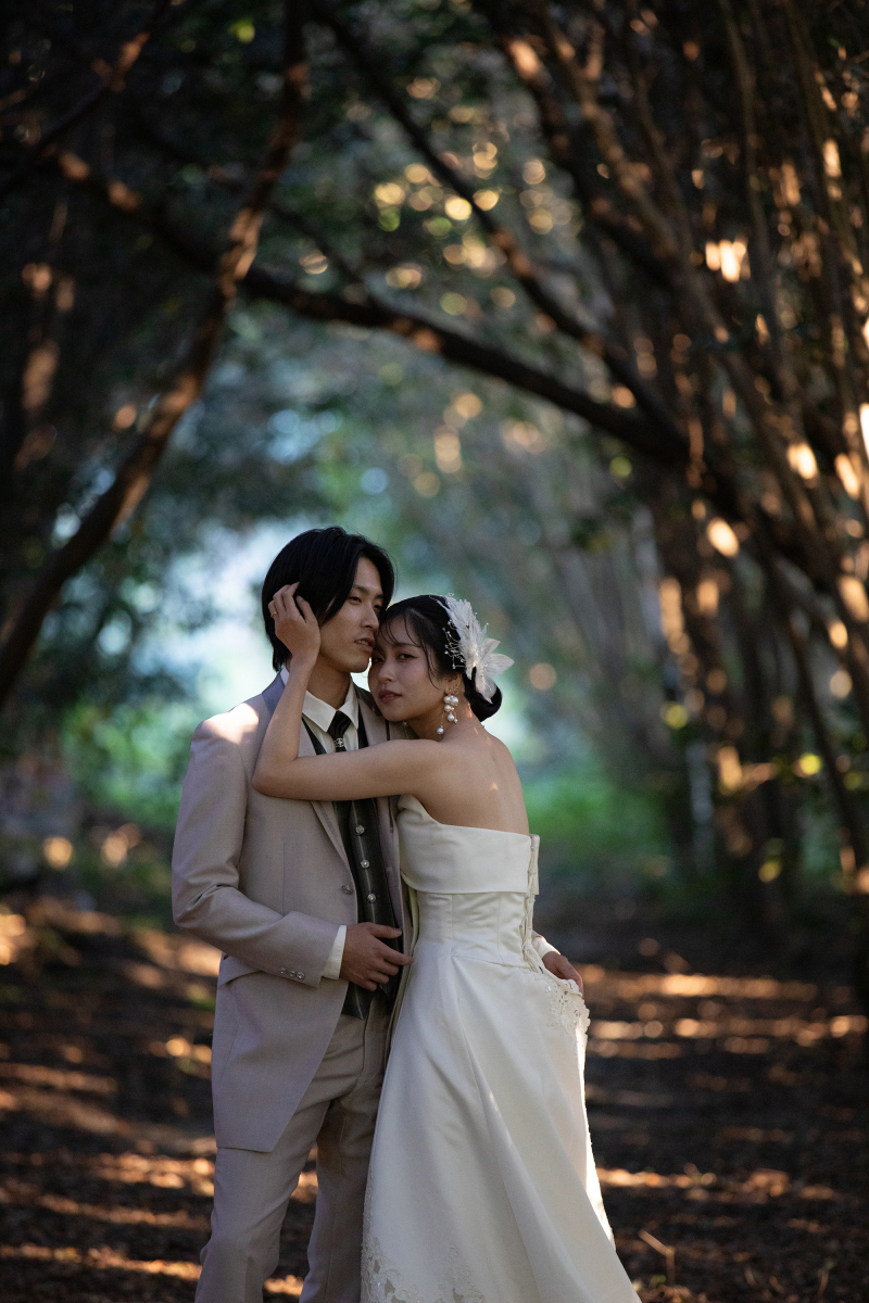 中田島砂丘に行く手前の森トンネルでのお写真