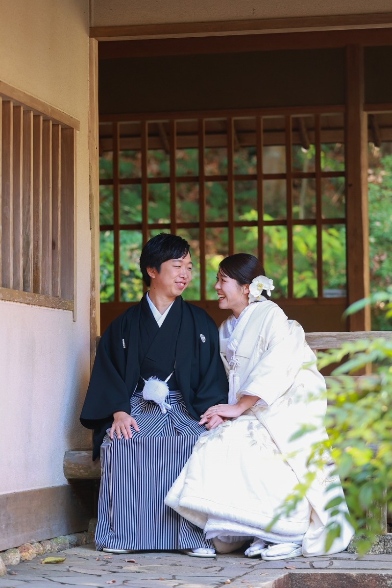 東屋でひといき