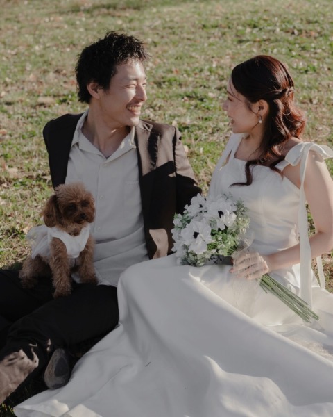 愛犬も一緒に