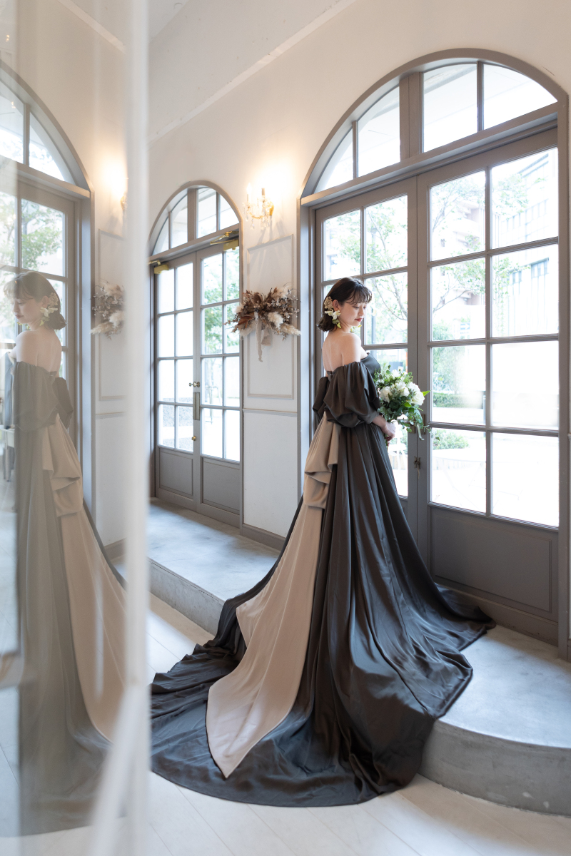 新婦様の後ろ姿♡