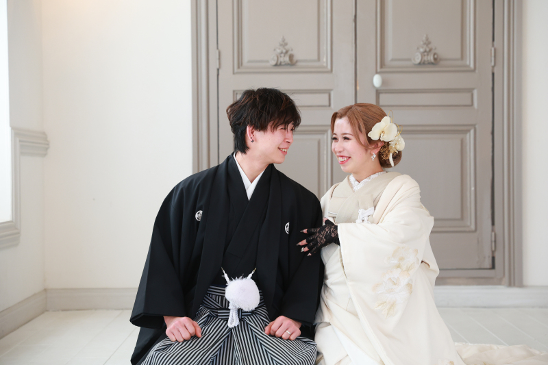 王道の正座ショット!!